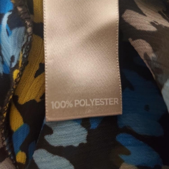 #271 Avenue Studio Blue Plaid Patterned Dressy Tank Size 18/20 - Picture 9 of 12